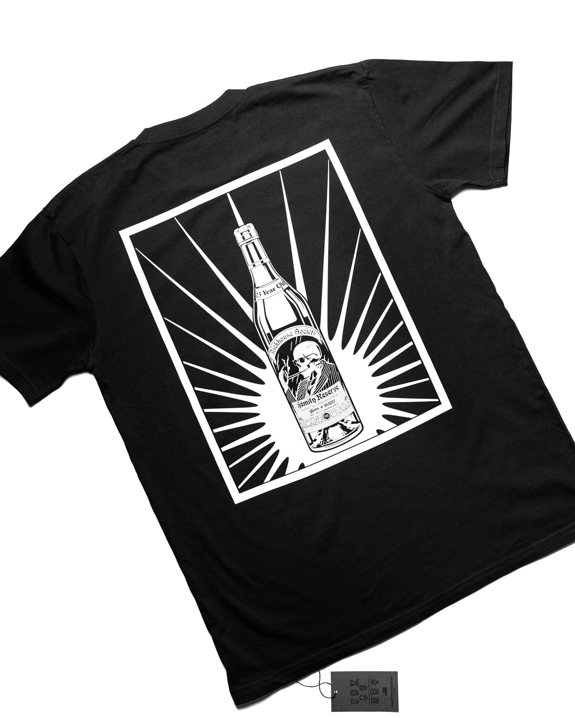Respect the Bottle, Obey the Drinker - Black Tee